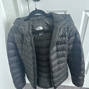 The North Face Charcoal Quilted Jacket